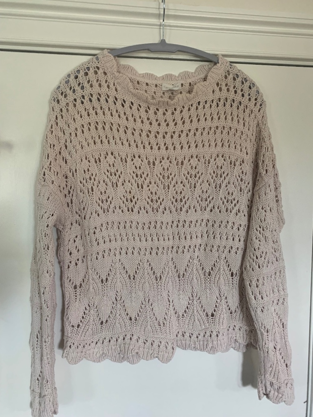 Garnet Hill Organic-Cotton Sweater